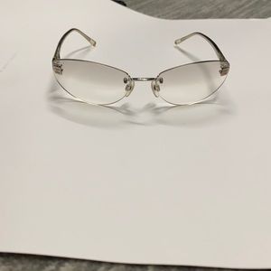 Chanel sunglasses, lightly tinted